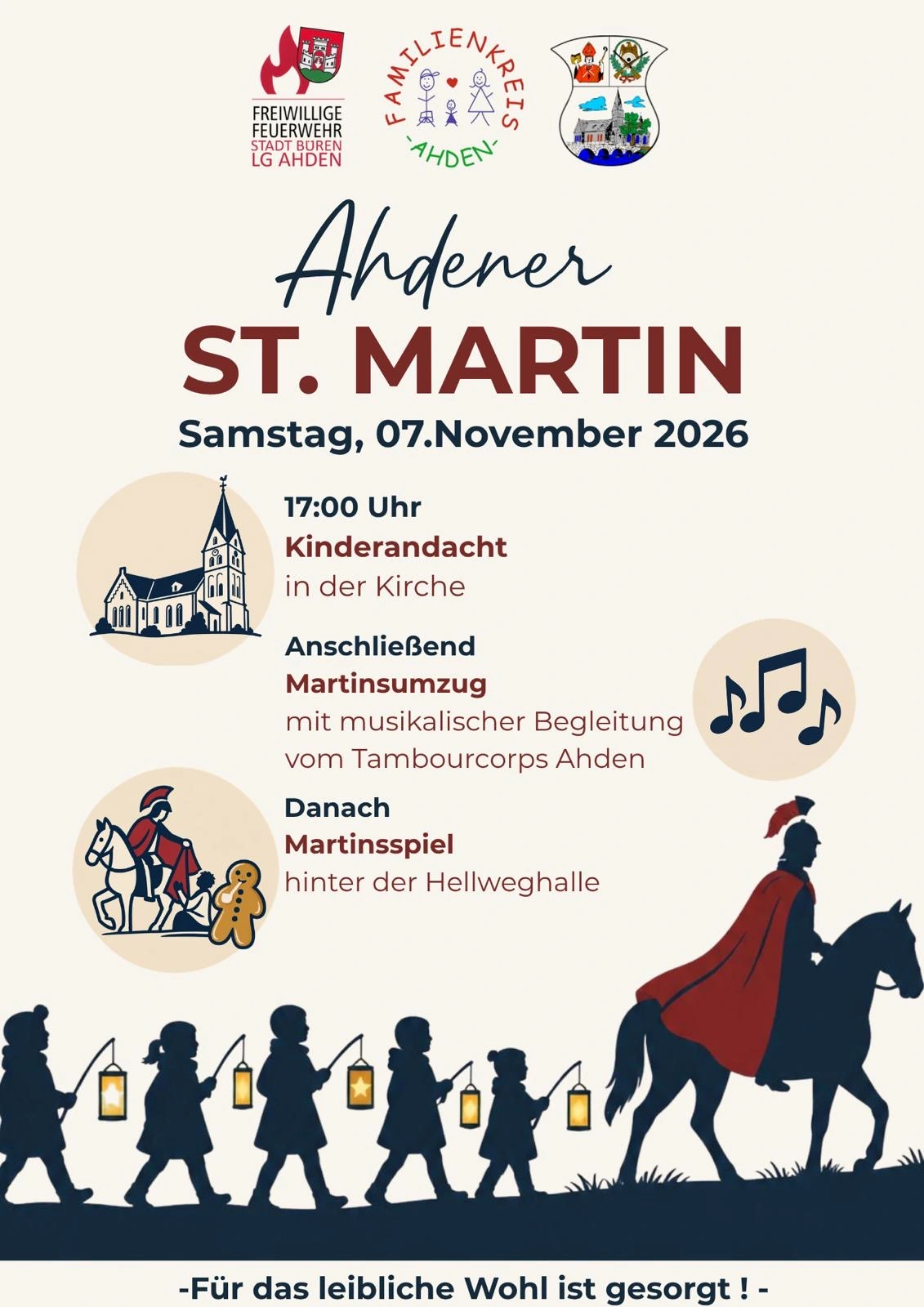Veranstaltung - St. Martin am 7.11.2026