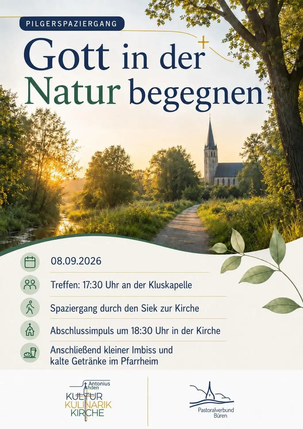 Veranstaltung - Pilgerspaziergang 8.9.2026